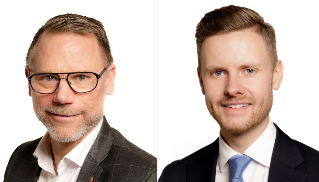 Andreas Svahn och Sebastian Cehlin. Foto: Mälardalsrådet