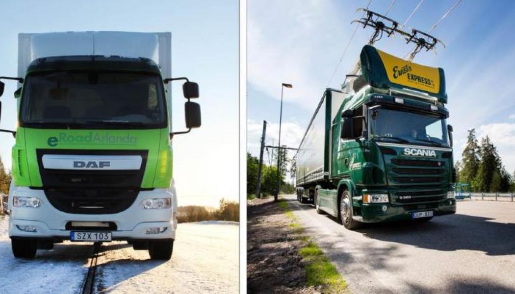 Sverige hoppar rakt in i framtiden när Trafikverket nu planerar för landets första permanenta elväg. Foto: Energimyndigheten