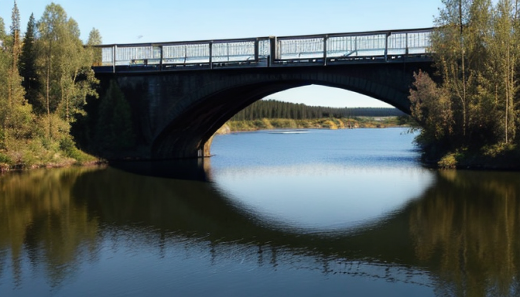 Broprojektet beräknas vara klart klart hösten 2025. Foto: Arkiv
