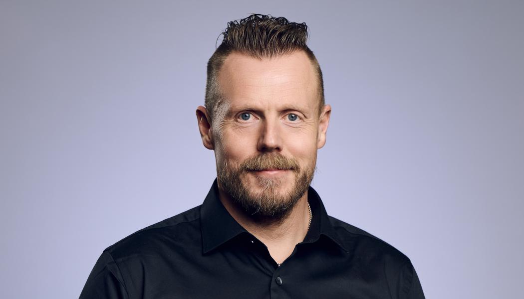 Mathias Ericsson är ny arbetschef i Svevia. Foto: Svevia
