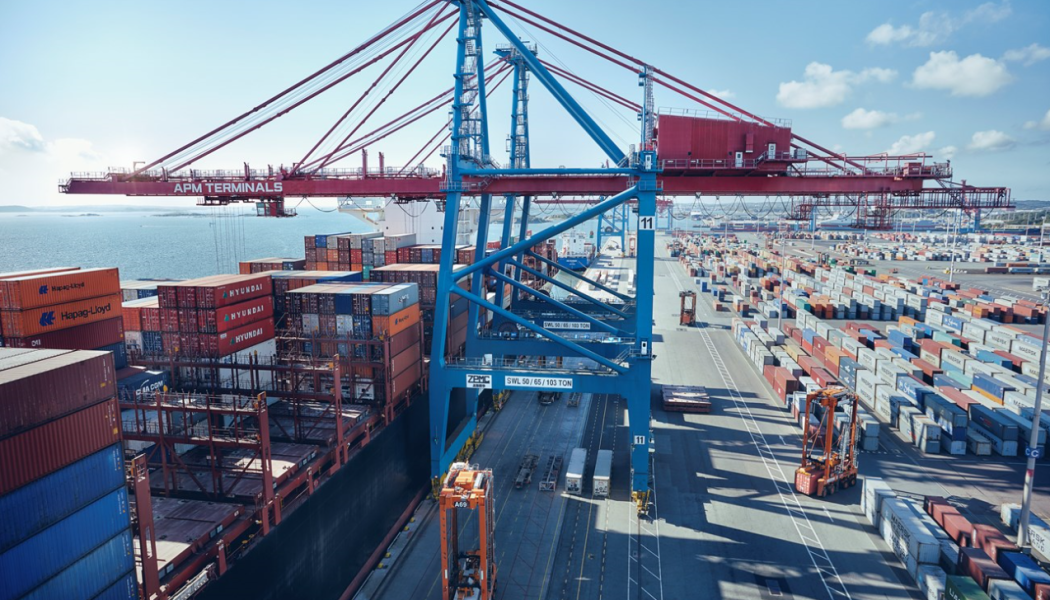 Rederierna väljer APM Terminals Gothenburg som en nyckelpartner i nästa års linjenätverk. Foto: APM Terminals Gothenburg