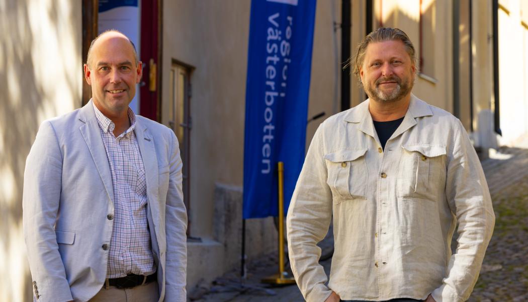 Rickard Carstedt och Patrik Sällström. Foto: Patrick Trägårdh. Foto: Mötesplats Sverige