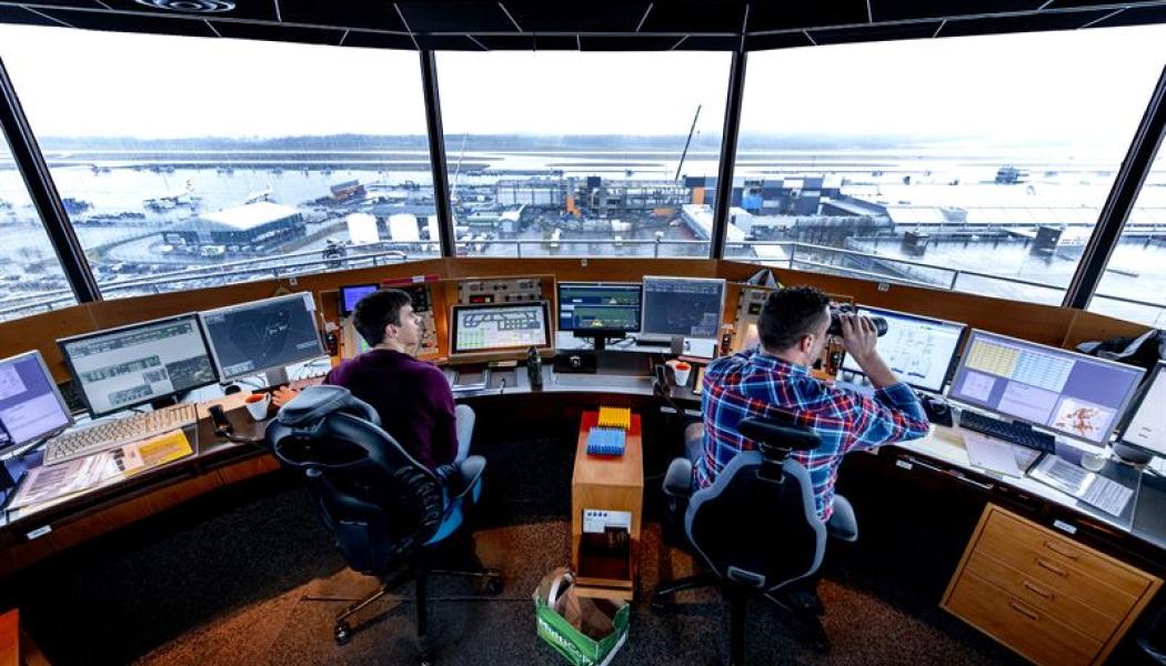 Flygledningen på Landvetter Flygplats Foto: LFV