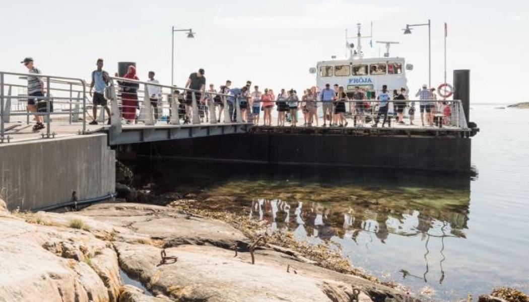 Alla bryggor i Södra skärgården får behålla direktförbindelsen till Saltholmen när Västtrafik förändrar trafiken 2027. Foto: Västtrafik