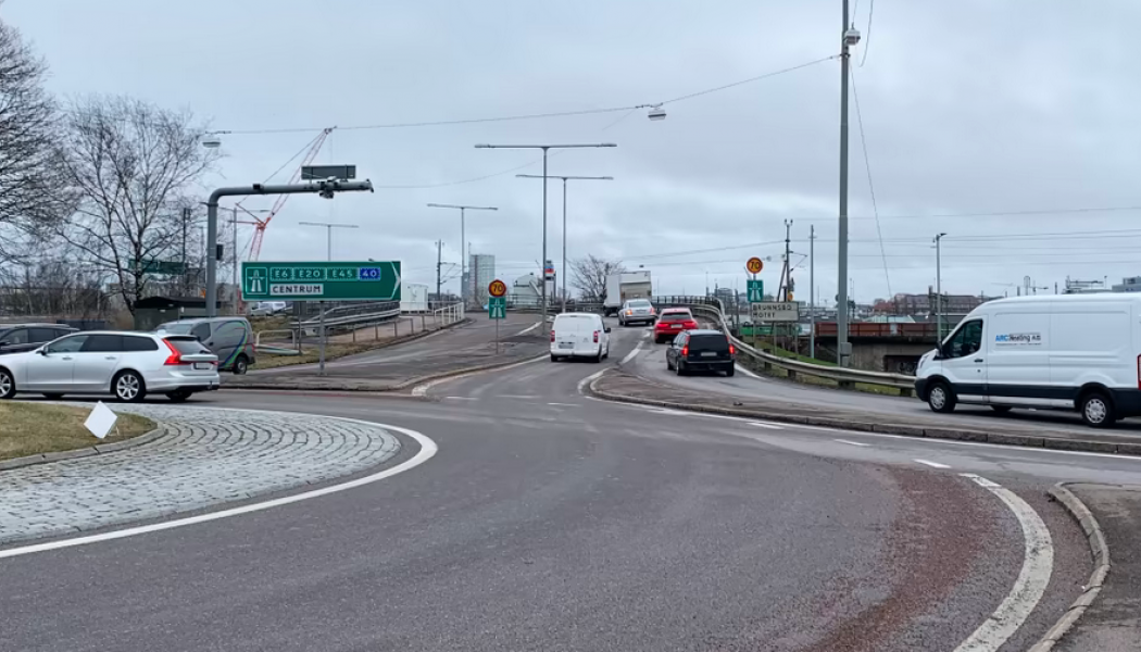Nu görs förberedelser inför renoveringen av Tingstadstunneln. Foto: Trafik Göteborg