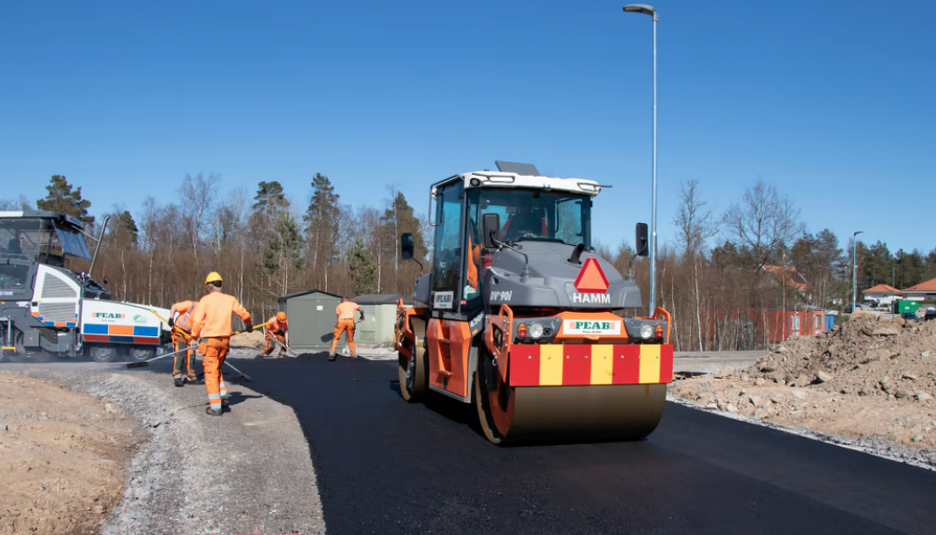 ECO-Asfalt kan ersätta konventionell asfalt för alla ändamål. Foto: Peab