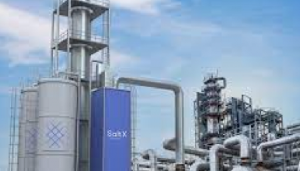 SaltX Technology elektrifierar tillverkningen av cement med förnybar energi. Foto: SaltX Technology