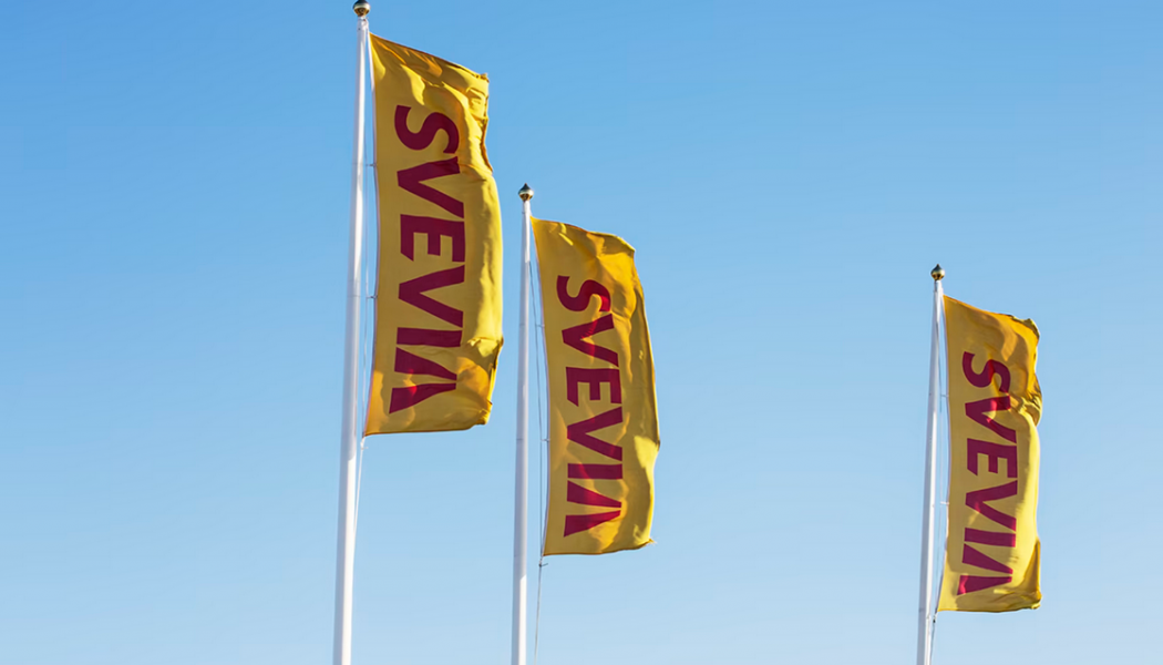 Det är Svevia som är Trafikverkets entreprenör för att återställa väg 1069. Foto: Svevia