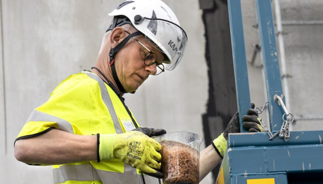 Swerock vill rena vatten från bygg- och anläggningsprojekt. Foto: Swerock 