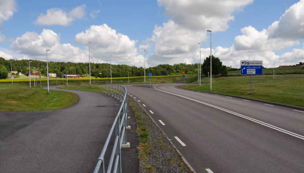 Den planerade Hedeleden sträcker sig från från Hede station genom skogen och ut till Hällingsjövägen. Foto: Kungsbacka stad