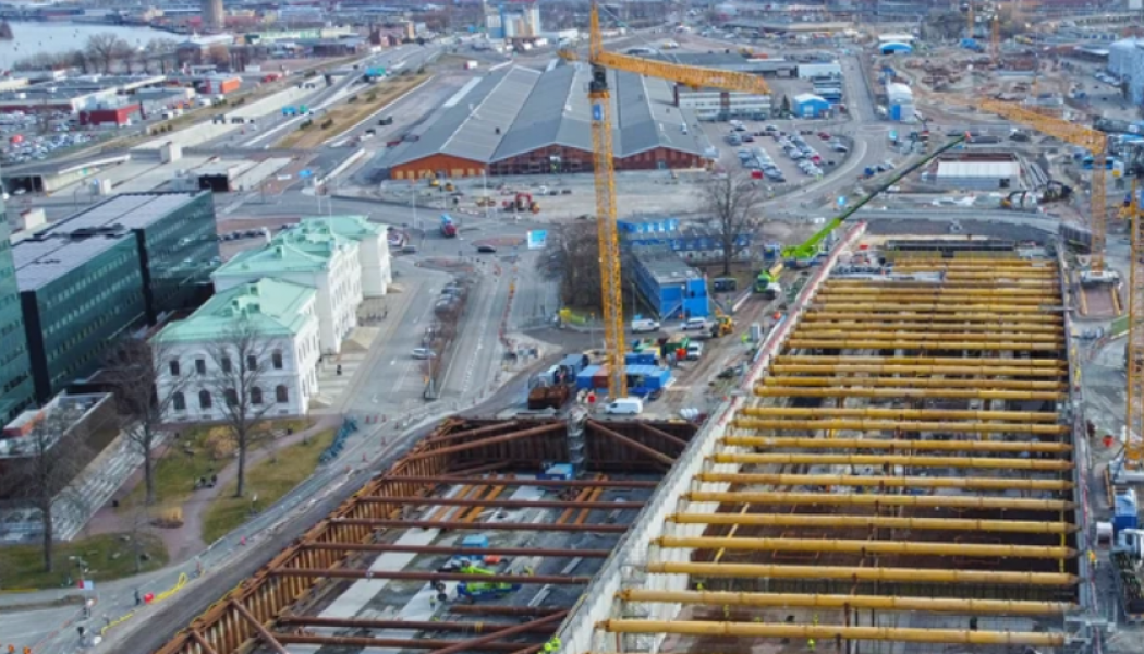 Västlänken är en järnväg i tunnel under centrala Göteborg som ger staden genomgående pendel- och regiontågtrafik. Foto: Trafikverket