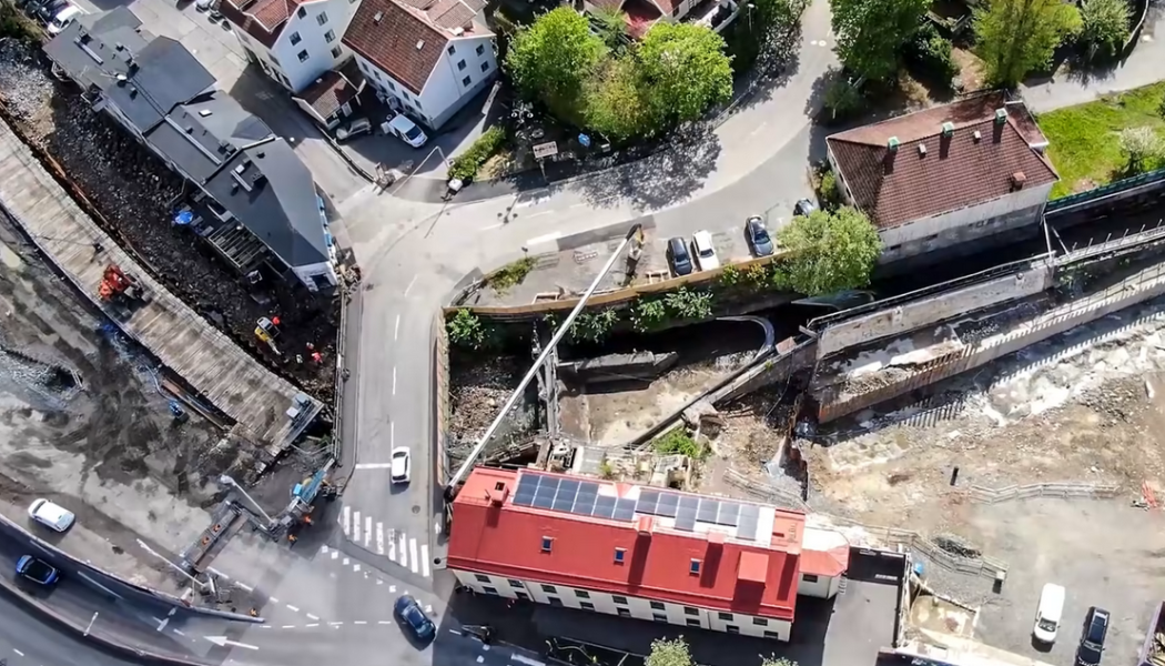 Gamla Forsebron i Möndal rustas upp. Foto: Fors Åker 