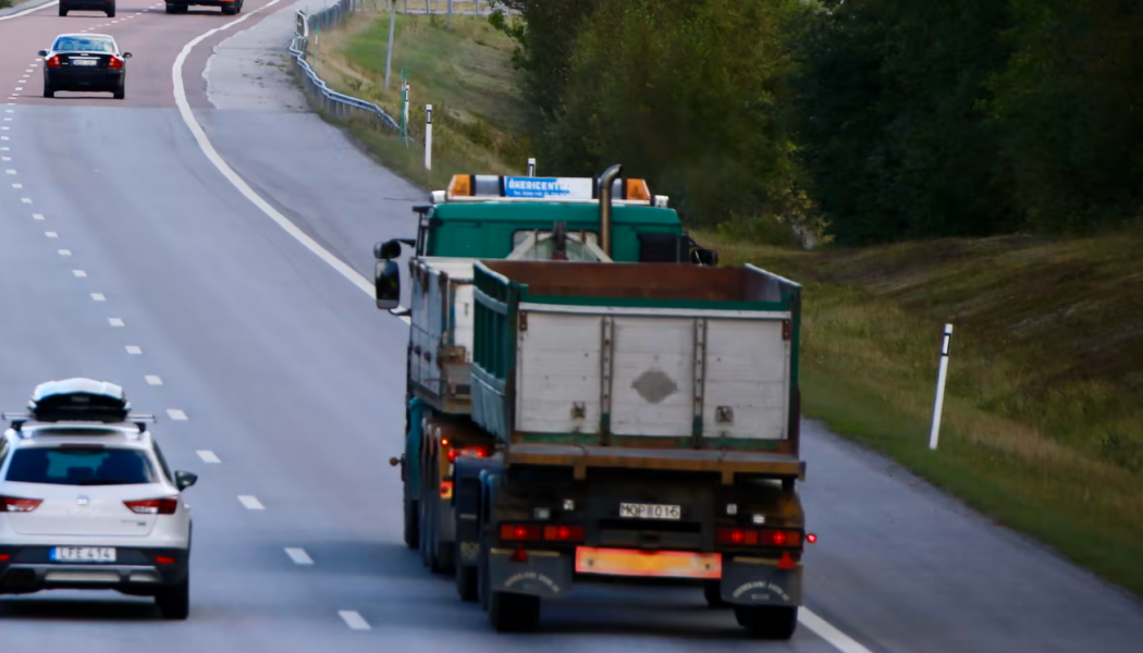 Västerbotten tar nästa steg i omställningen av tunga fordon. Foto Mårten Edberg 