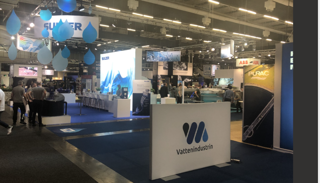 Vatten 2023 på Svenska Mässan i Göteborg har samlat 230 utställare, vilket innebär fullbokat, enligt arrangörerna.