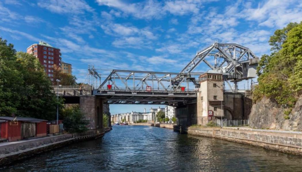 Norra Danviksbron. Foto: Stadsmuseet.