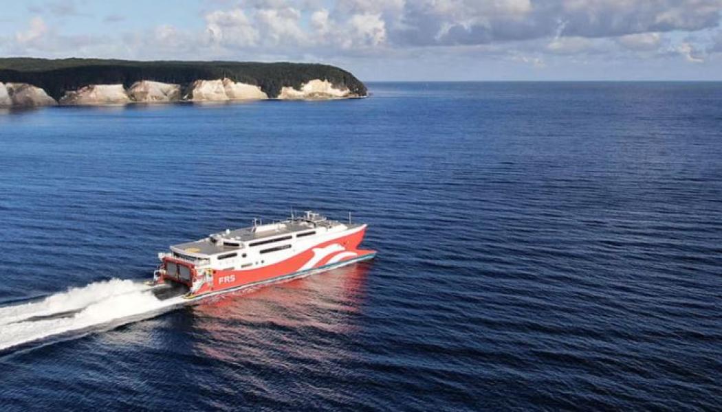 FRS Baltic snabbkatamaran Skåne Jet. Foto: visit Trelleborg