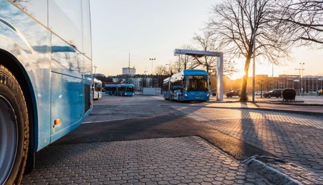 Snart körs två av tre stadsbussar i Västra Götaland på el. Fotograf Eddie Löthman