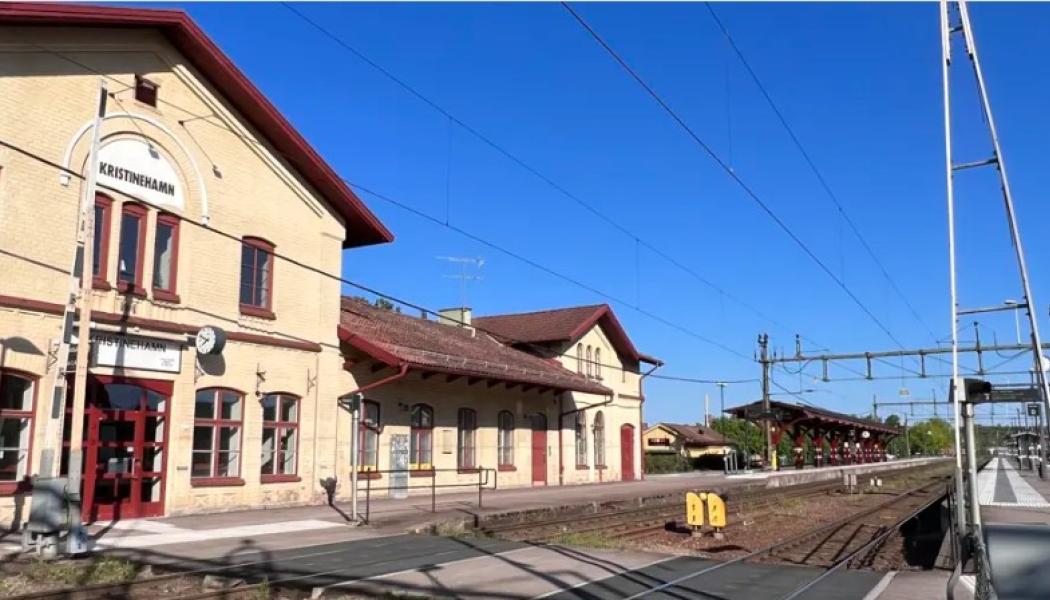 Kristinehamns station. Foto Trafikverket