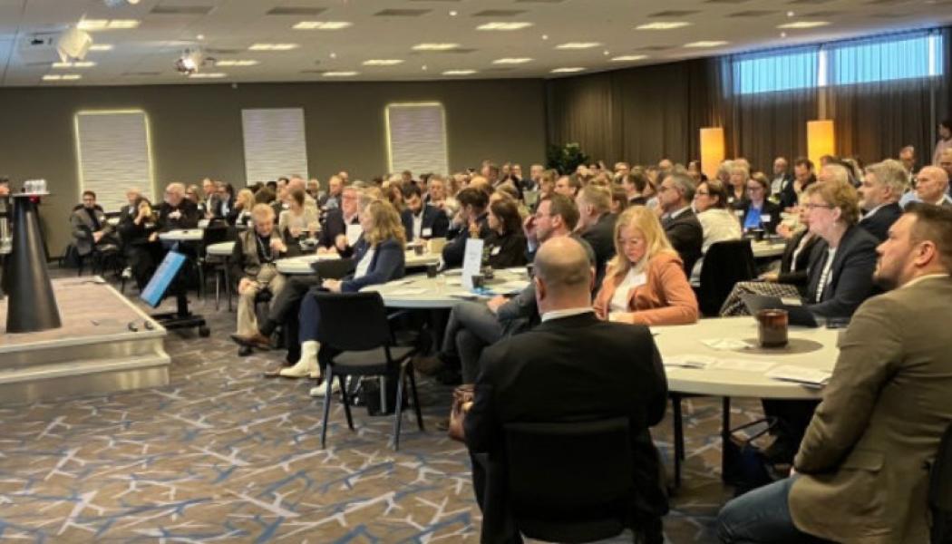 Stort intresse för den första konferensen för Platform North, nära 200 deltagare på plats. Foto: Trafikverket