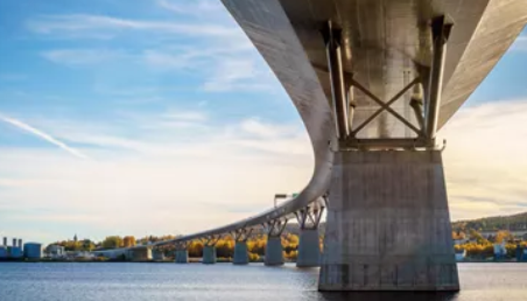 Nu inleds underhållsarbeten på Sundsvallsbron, Foto Trafikverket


