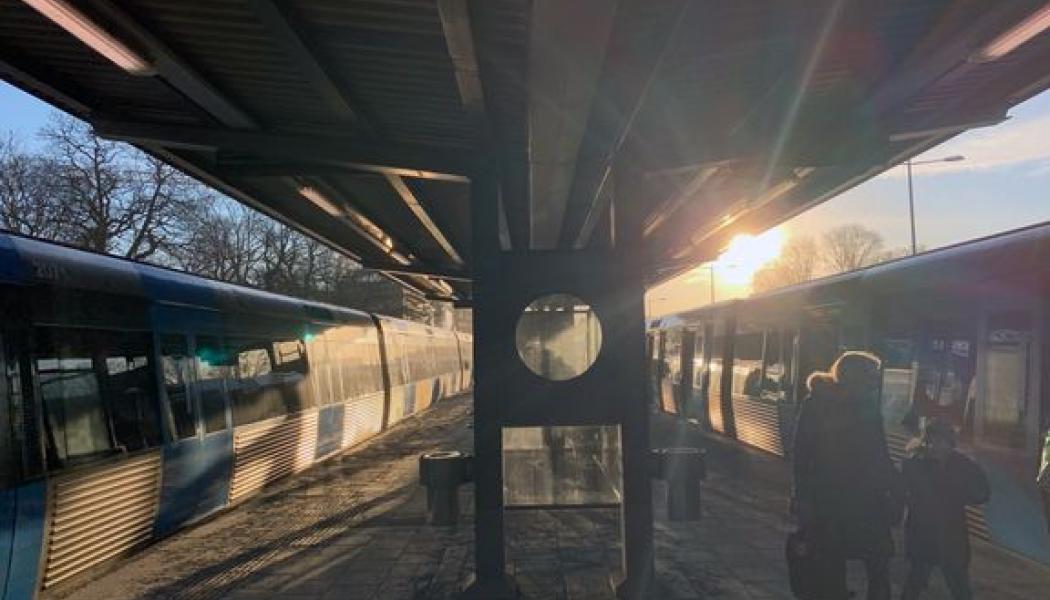 Regional- och pendeltågstrafiken drivs så gott som helt med el. Foto: Svensk Kollektivtrafik