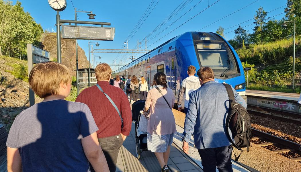 Allt fler återvänder till kollektivtrafiken. Foto: Svensk Kollektivtrafik