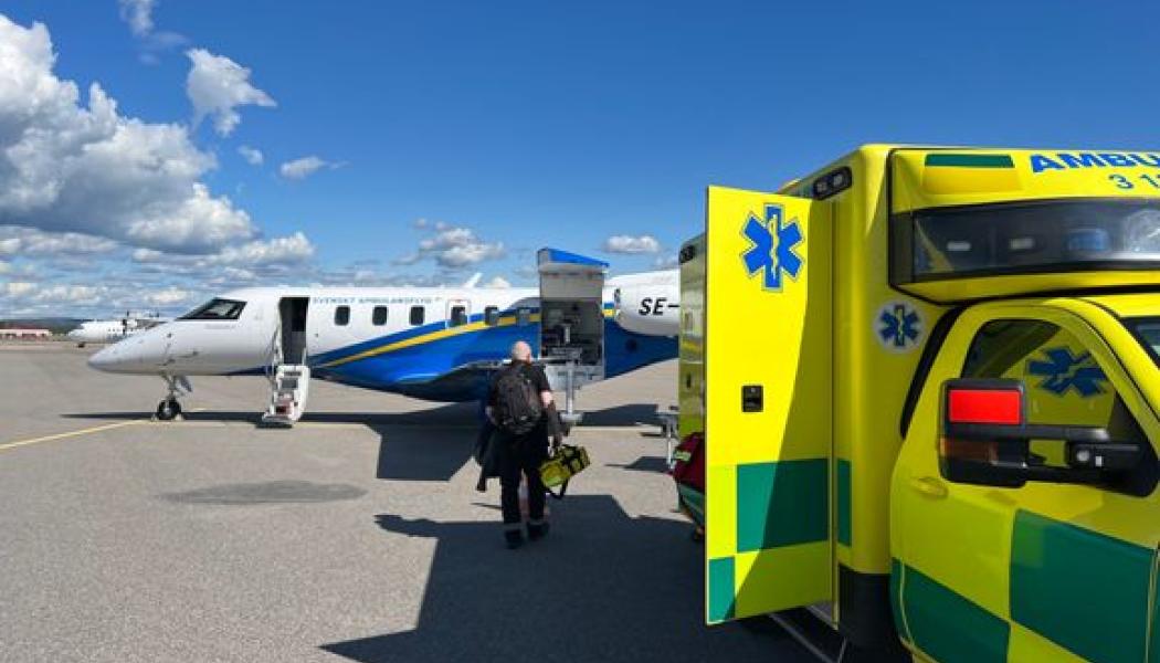 Svenskt Ambulansflyg summerar den andra sommaren Foto: Kenneth Wallgren
