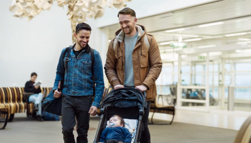 Resenärer på Malmö Airport. Foto: Swedavia
