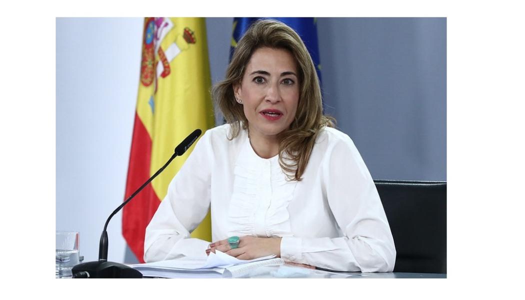 Raquel Sánchez, Spaniens transportminister. Foto: La Moncloa – Gobierno de España