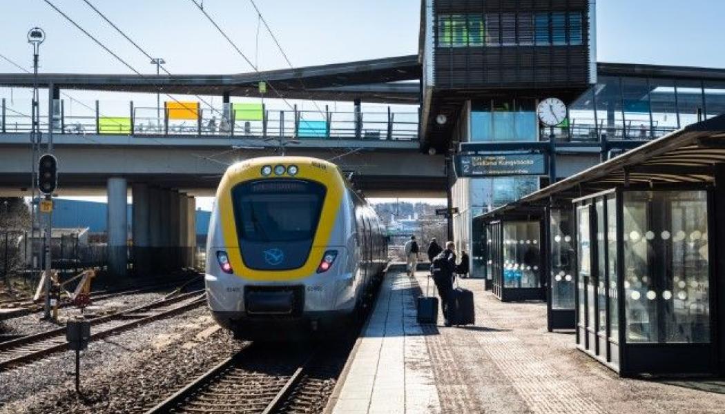 Tågtrafiken mellan Göteborg och Mölndal påverkas av arbete i sommar. Fofograf: Eddie Löthman.