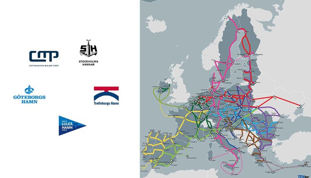 I den nya TEN-T-förordningen, som formellt trädde i kraft den 13 juni 2024, finns några betydande förändringar gällande hamnar runt Östersjön. De svenska corehamnarna har dock fortsatt corehamnsstatus. Foto: TenTec
