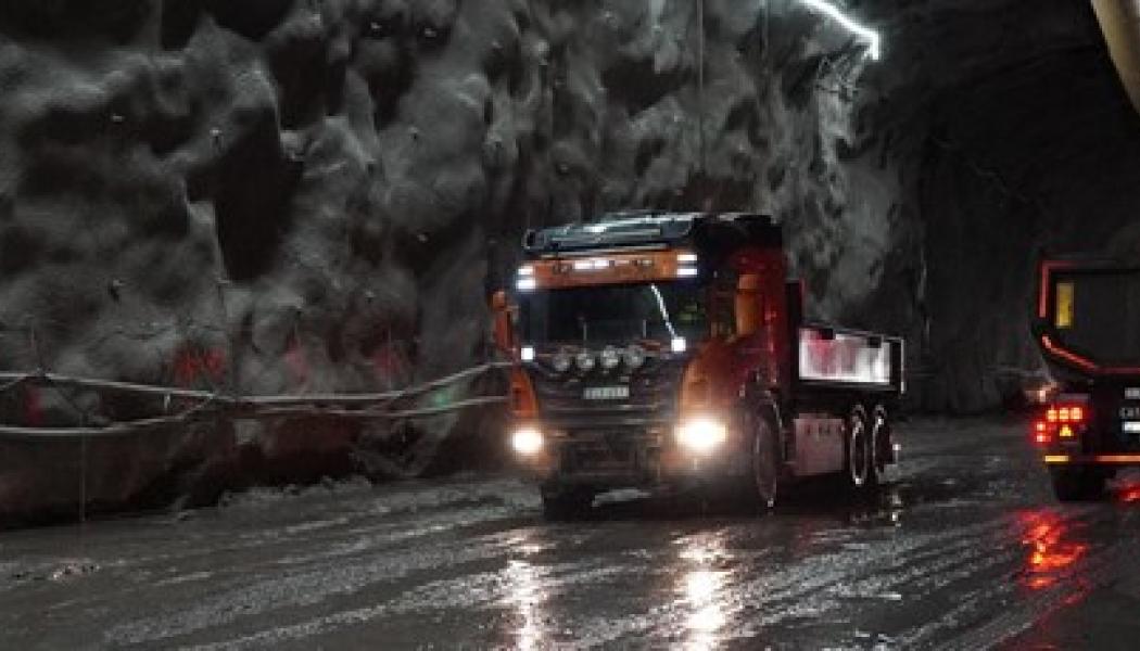 Förhandsbestämda villkor för tillåtet inläckage i bergtunnlar kan ersättas med en prövotid. Foto: Trafikverket