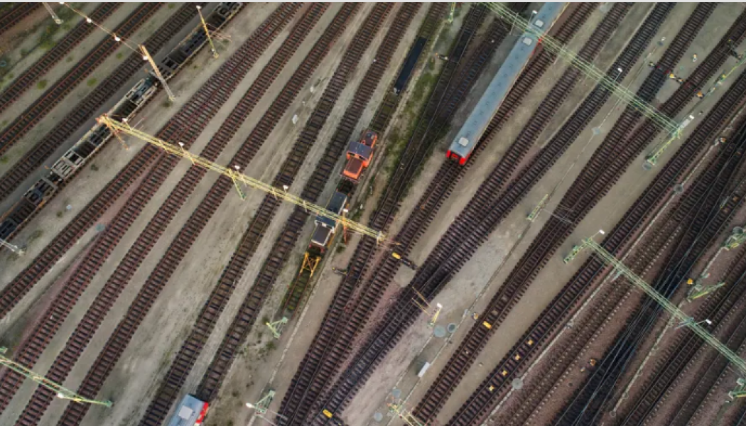 Spår som pekar mot en ökad operativ förmåga Foto: Trafikverket
