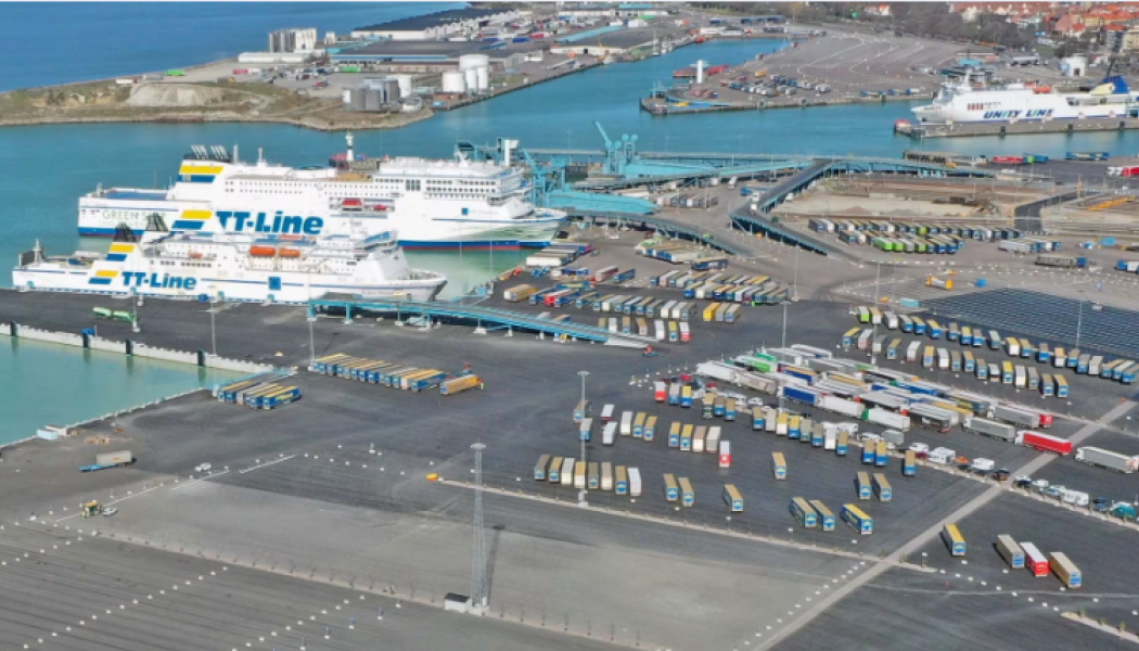 Trelleborgs Hamn. Foto: Trelleborgs Hamn