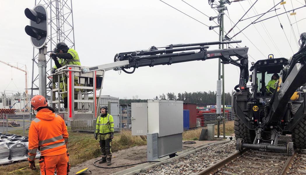 Triss i nya projekt längs spåret för Omexom. Foto: Omexom