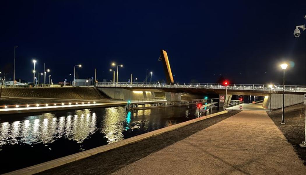 Tullgarnsbron i Uppsala. Foto: PEAB