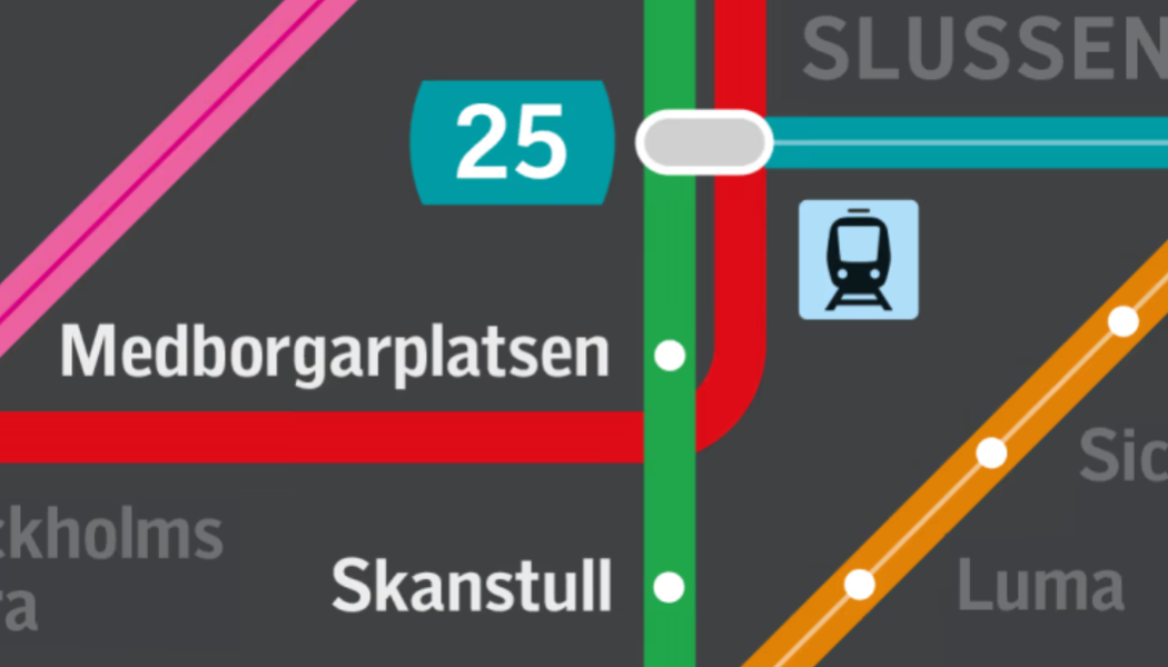 Tunnelbanetunneln mellan stationerna Medborgarplatsen och Skanstull ska få nytt tätskikt. Bild: SL