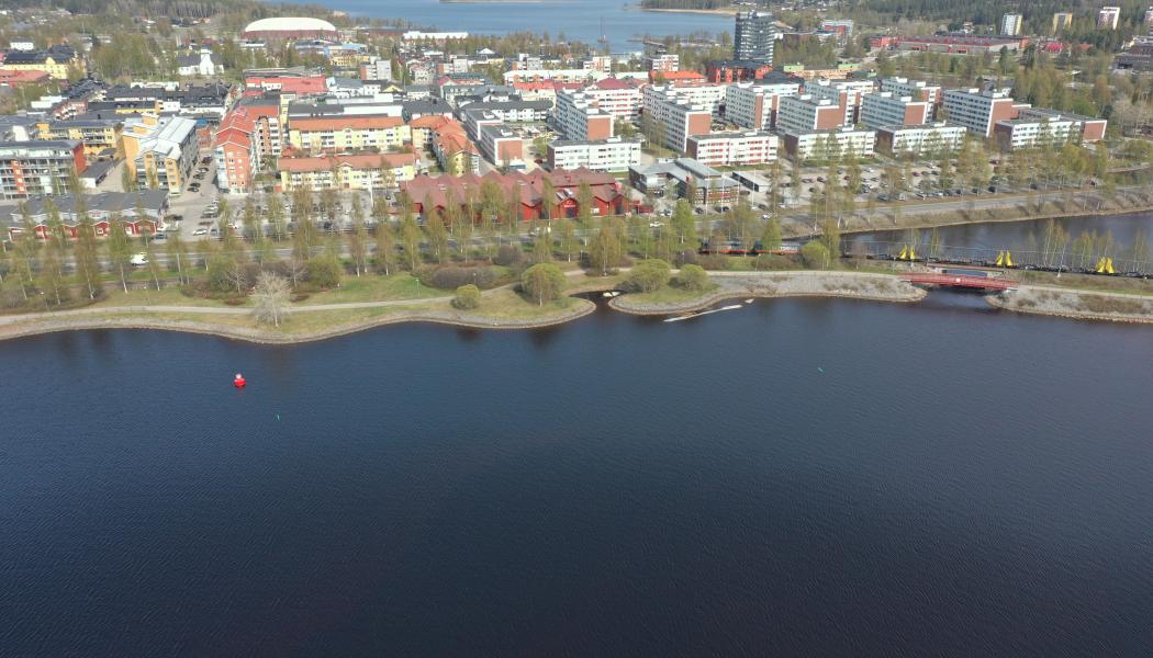 Tyréns projekterar Norrbotniabanan genom centrala Piteå. Foto: Trafikverket