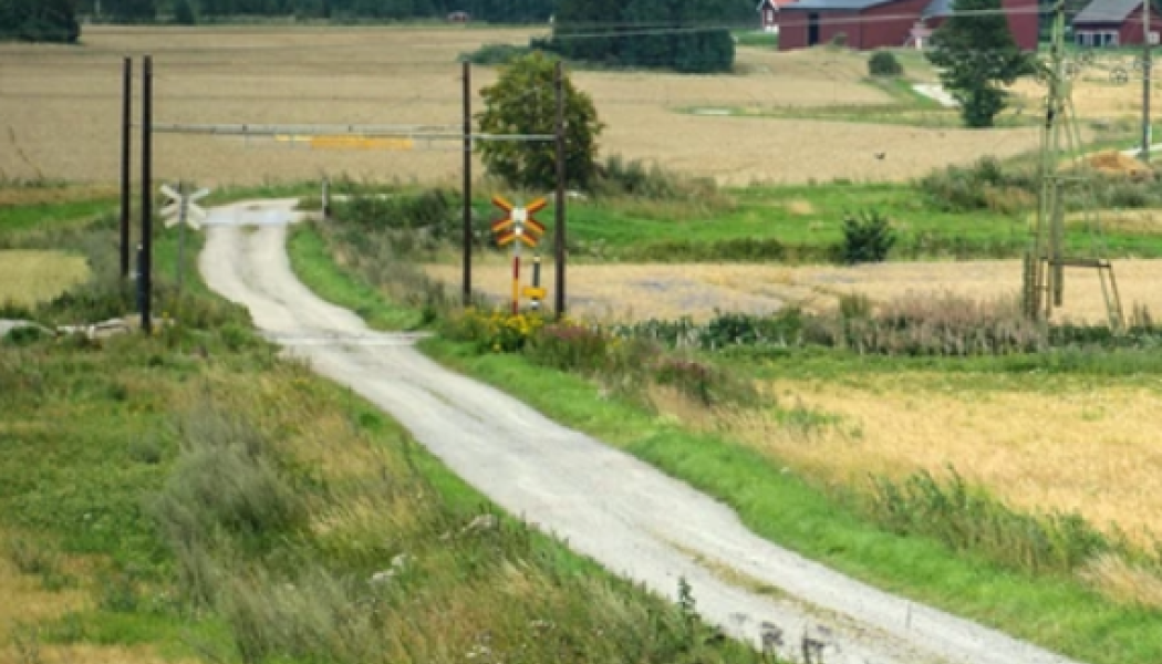 Den säkraste plankorsningen är den som inte finns. Foto: Trafikverket