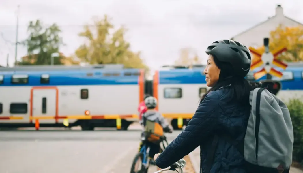 Ett spår av Uppsalas spår ska bli två. Foto: Trafikverket
