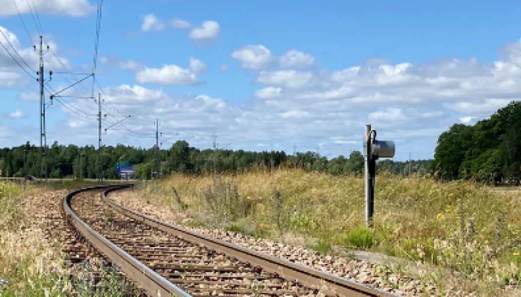 Sträckan mellan Ljusne och Enånger på Ostkustbanan ligger i Söderhamns och Hudiksvalls kommuner och är nästan 4 mil lång. Foto: Trafikverket