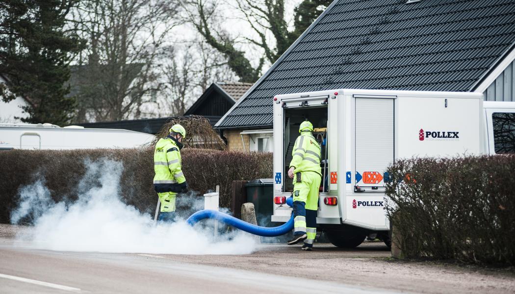 Rökinventering. Foto: Pollex