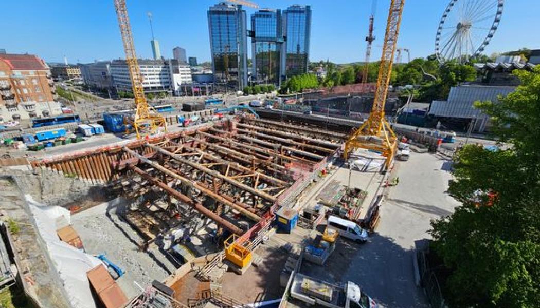 Västlänken Korsvägen Foto: Trafikverket 