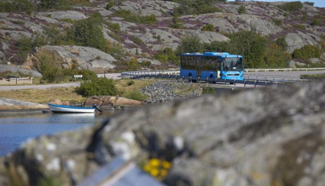 En ny busslinje mellan Kungshamn och Smögen till Uddevalla planeras. Foto: Västtrafik