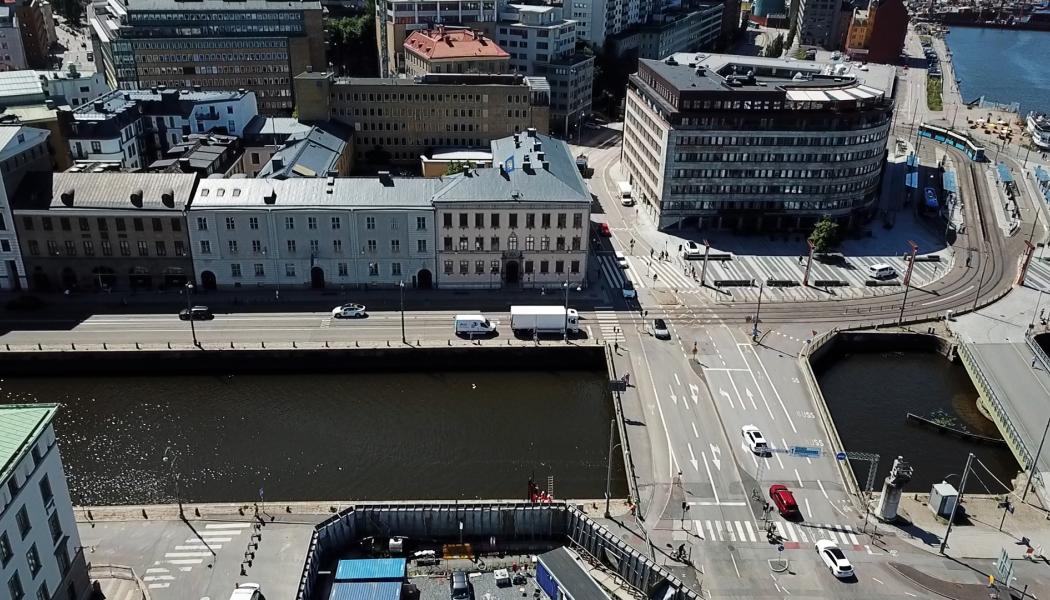 Stora Hamnkanalen. Foto: Trafikverket