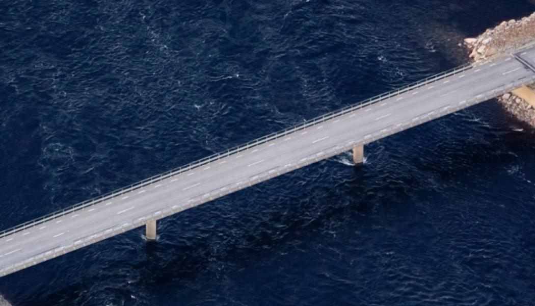 Verkebäcksbron. Foto: Trafikverket