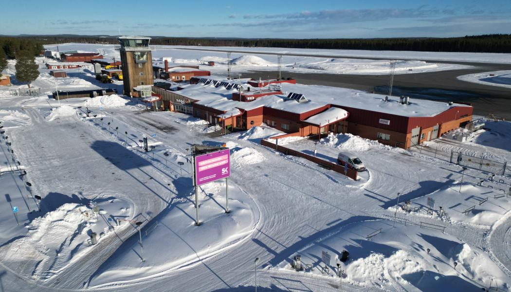 Skellefteå Airport Foto: Skellefteå Science City 