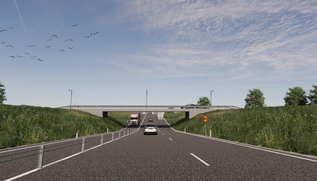 Visualisering av Ringvägen Fotograf/Källa: Illustration framtagen av Moa Landén, Trelleborgs kommun