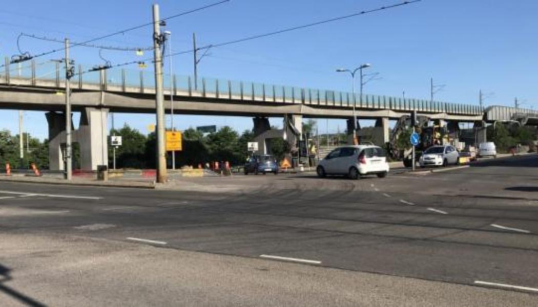 Förberedelser inför renoveringen av Tingstadstunneln är i full gång. Foto: Trafik Göteborg
