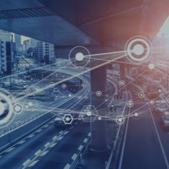 Parallellt med digitaliseringen av fordonsflottan väntar 
också stora förändringar när digitaliseringen gör intåg på det fysiska vägnätet.
FOTO: Induo